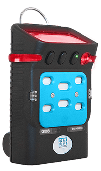Microtector II - G888  - 4-7-Gas-Messgerät mit optionalem Bluetooth und Funkmodul